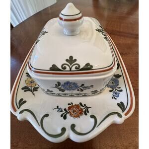Villeroy & Boch ALT AMSTERDAM Rectangular Cover Butter Dish
